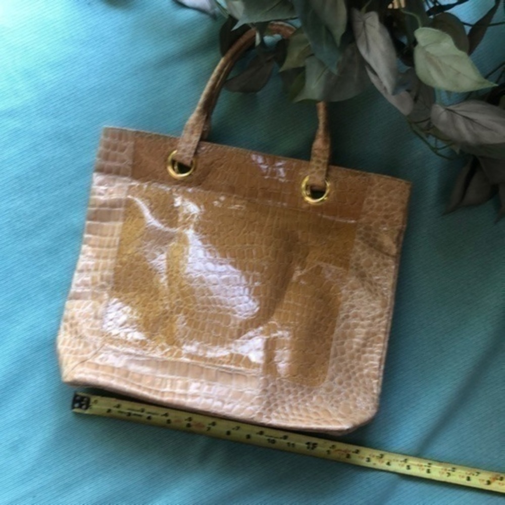 Estée Lauder bag brown tote